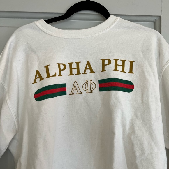 Alpha Phi Crewneck sweatshirt - Picture 2 of 5